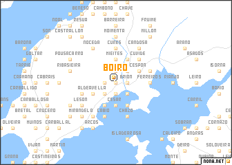 map of Boiro