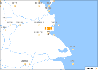 map of Boisi