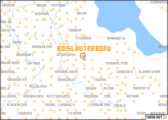 map of Bois lʼAutre Bord