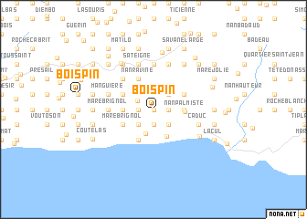 map of Bois Pin