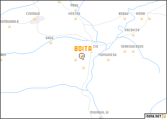 map of Boiţa