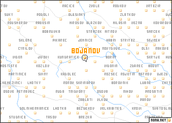 map of Bojanov