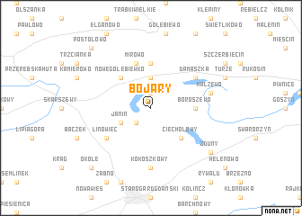 map of Bojary