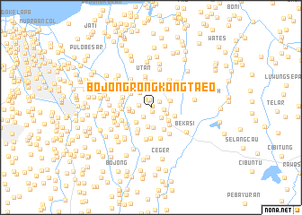 map of Bojongrongkong-taeo