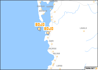 map of Bojo