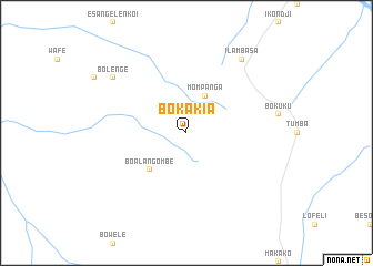 map of Bokakia