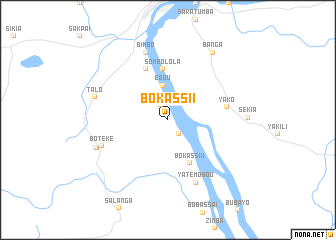 map of Bokassi I