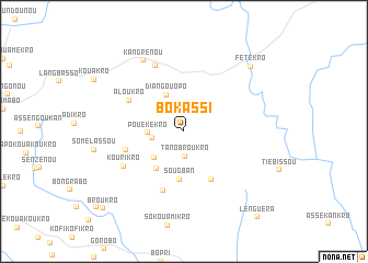 map of Bokassi