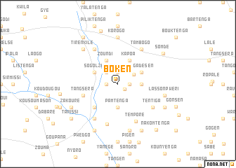 map of Boken