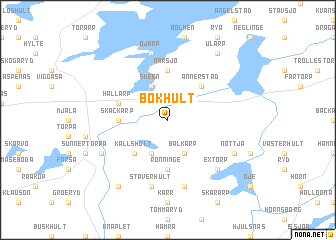 map of Bökhult