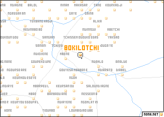 map of Boki Lotchi