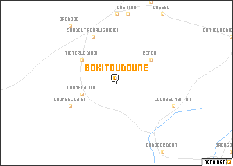 map of Boki Toudoune