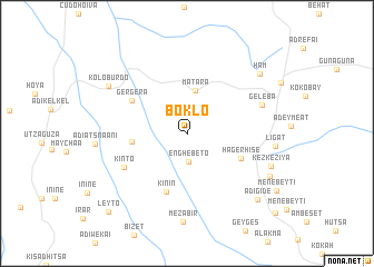 map of Bokʼlo