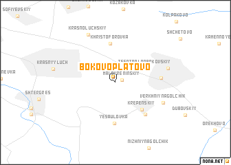 map of Bokovo-Platovo