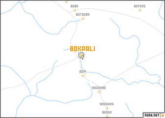 map of Bokpali