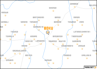 map of Boku