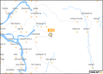 map of Bok