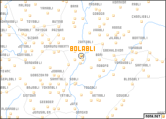 map of Bolabli