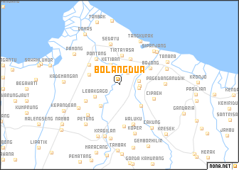 map of Bolang Dua