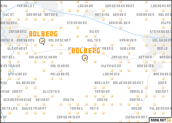 map of Bolberg