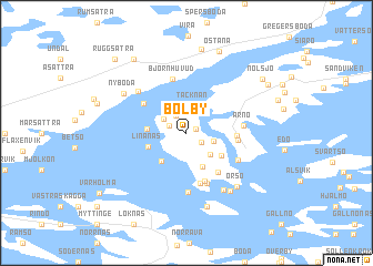 map of Bolby