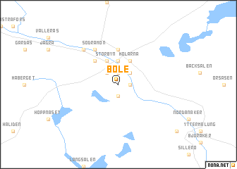 map of Böle