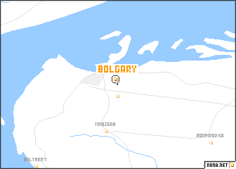 map of Bolgary