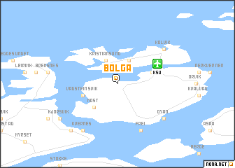 map of Bolga