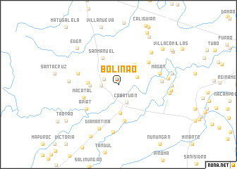 map of Bolinao
