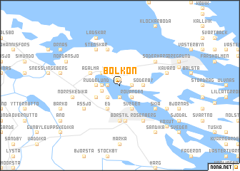 map of Bolkön