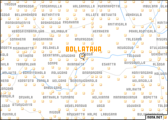 map of Bollatawa