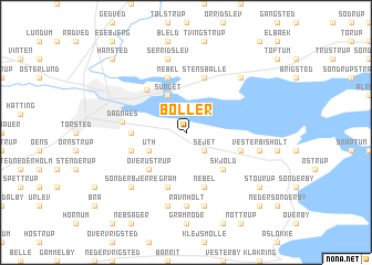 map of Boller