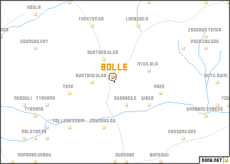 map of Bollé