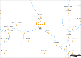 map of Bollé