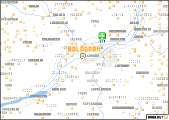 map of Bologrām