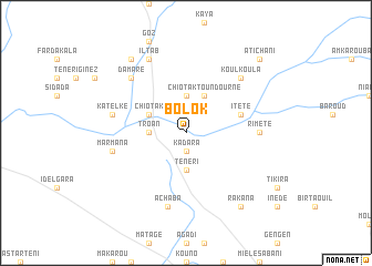 map of Bolok