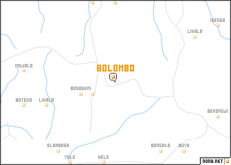 map of Bolombo