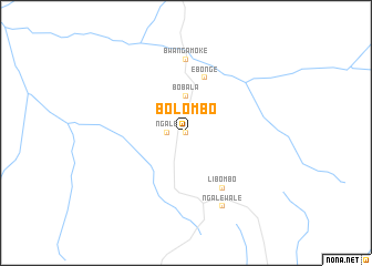 map of Bolombo