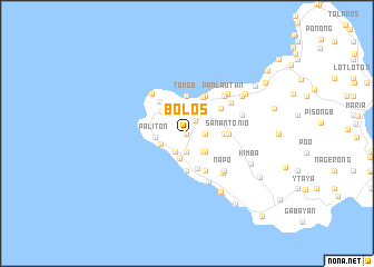 map of Bolos