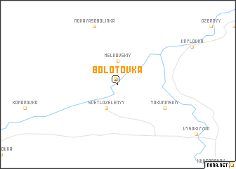 map of Bolotovka