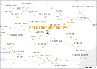 map of Bolotovskiye Dvory