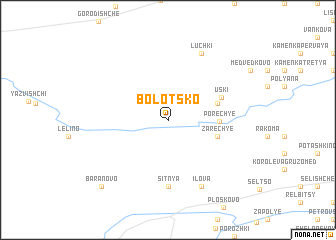 map of Bolotsko