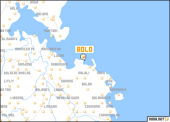 map of Bolo