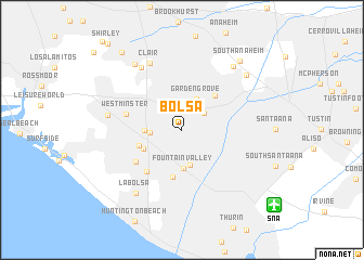 map of Bolsa