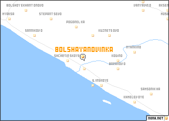 map of Bol\