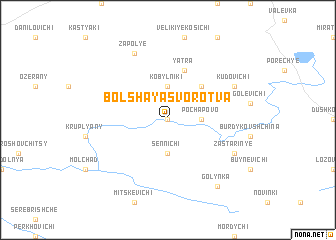 map of Bolʼshaya Svorotva