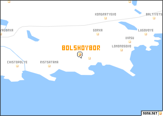 map of Bol\