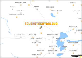 map of Bol\