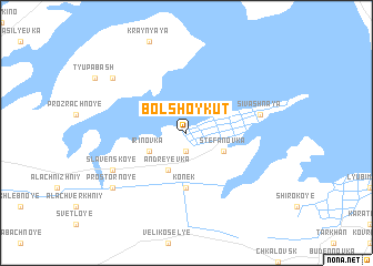 map of Bolʼshoy-Kut