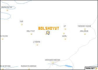 map of Bol\